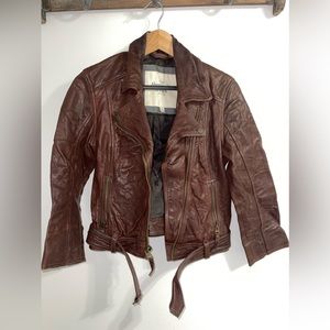 Abercrombie & Fitch Leather Jacket